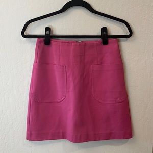 Pink work skirt